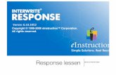 Interwrite Response lessen tutorial