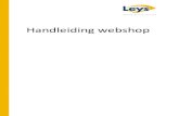 Webshop handleiding Leys