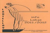 Info Labje Seizoen 2011-2012