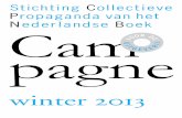 Campagne winter 2013/2014 Editie voor uitgeverijen
