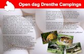 open dag Drenthe Campings