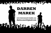 Darren Marek's 2011 Portfolio