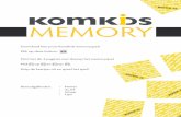 Memoryspel KomKids