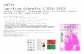 Jurriaan Schrofer (1926-1990) grafisch ontwerper, fotoboekenpionier, art director, docent