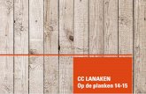CC Lanaken Seizoensbrochure - Op de planken 14-15