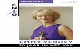 1137 - programmaboekje Emmy Verheij 50 jaar in het vak