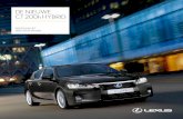 2010 Lexus CT 200h brochure NL oktober