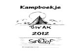 Kampboekje 2012