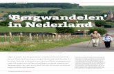 'Bergwandelen in Nederland'