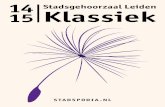 Klassieke brochure 2014 2015 Stadspodia Leiden