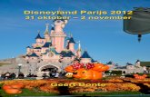Disneyland Parijs 31 oktober – 2 november 2012