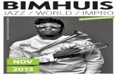 Bimhuis programme November 2013