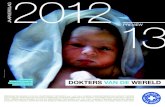Dokters van de Wereld België: Jaarrapport 2012 -preview 2013