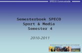 Semesterboek 4 Speco Sport & Media