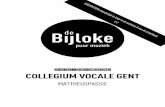 Mattheuspassie - Collegium Vocale Gent 29.03.12