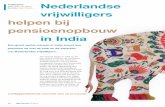 Nederlandse Vrijwilligers Helpen bij Pensioenopbouw India