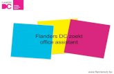 Flanders DC zoekt office assistant