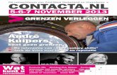 Contacta.nl 2013 Magazine
