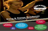 Song & Dance Academie flyer
