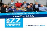 ChristenUnie Zwolle Verkiezingsscheurkalender 2014