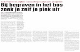 Alemeen Dagblad - Bij begraven in het bos zoek je zelf je plek uit