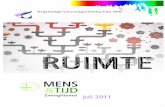 Ruimte - Mens & Tijd (juli 2011)