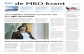 de MBO krant - nummer 11 - maart 2010