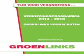 Programma GroenLinks Voorschoten 2014-2018
