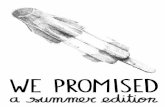 We Promised: A Summer Edition
