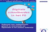Digitale schoolborden in het po