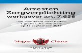 Arresten Zorgverplichting werkgever art. 7:658