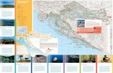 Wagen en toeristische kaart van kroatie 2014