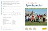 11e Regionale Sportspecial