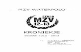 MZV Eeklo Kroniekje 2012-2013