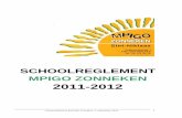 eigen schoolreglement 2011-2012