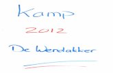 Verslag Kamp 2012 Wendakker