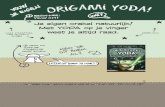Vouwvel Origami Yoda