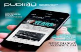 Online magazine responsive webdesign door Publi4U
