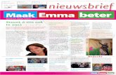 Maak Emma Beter Nieuwsbrief : December '11