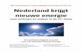 Nederland krijgt nieuwe energie