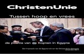 Tussen hoop en vrees: positie van Koptische christenen in Egypte