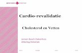 presentatie cardio-revalidatie cholesterol en vetten