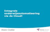 Integrale onderwijsautomatisering via de Cloud