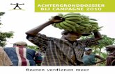 Achtergronddossier bij Campagne 2010: Boeren redden de wereld