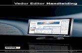 Vedor Editor Handleiding