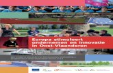 Europa stimuleert ondernemen en innovatie in Oost-Vlaanderen