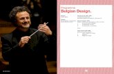 Symfonieorkest Vlaanderen - Belgian Design (programmatoelichting)