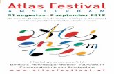 Folder Atlas Festival 2012