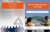 Het sociale intranet van PUM