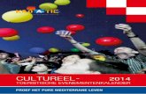 Cultureel toeristische evenementenkalender 2014